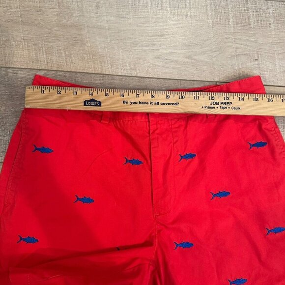 VINEYARD VINES MENS CHINO SHORTS RED SIZE 33 - Picture 6 of 9